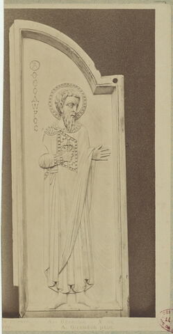 Volet gauche d'un triptyque : saint Théodore, image 3/3
