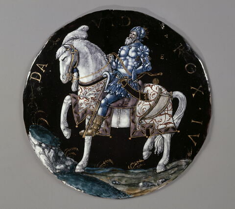 Médaillon : David, d'un ensemble de trois médaillons "Les Preux" (MR 2525 à MR 2527)