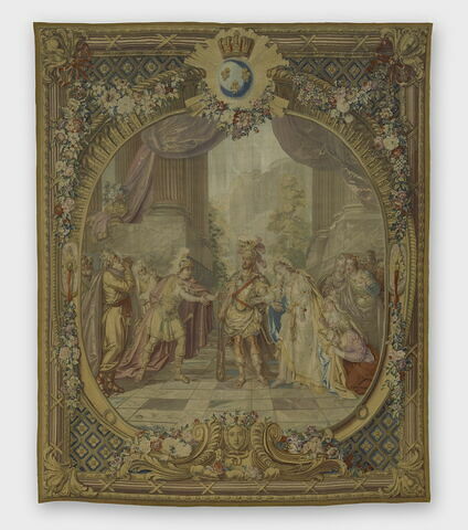Alceste de Quinault, de la tenture des Scènes d'Opéra, de Tragédie et de Comédie, accordée par Louis XV au comte de Choiseul, duc de Praslin, en 1763, image 1/1