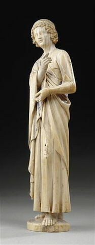Statuette : Ange d'Annonciation, image 10/12