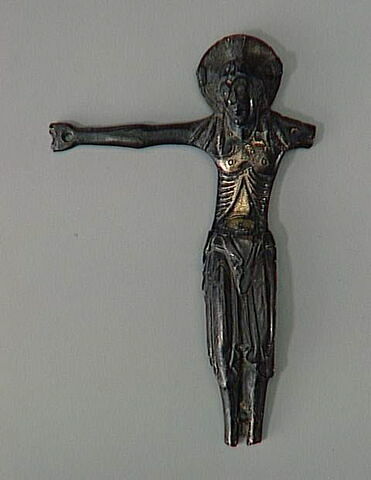 Christ en bronze doré, image 3/4