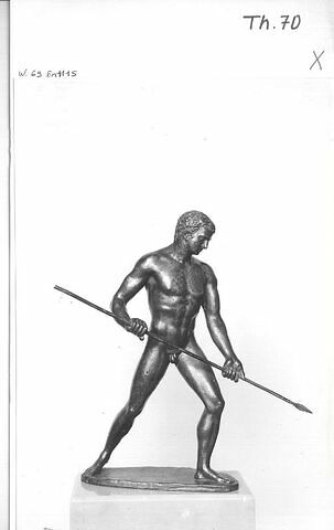 Statuette : Méléagre attaquant le sanglier, image 1/1