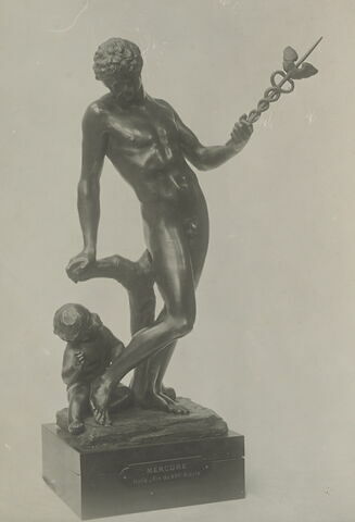 Statuette : Mercure et l'Amour, image 2/3