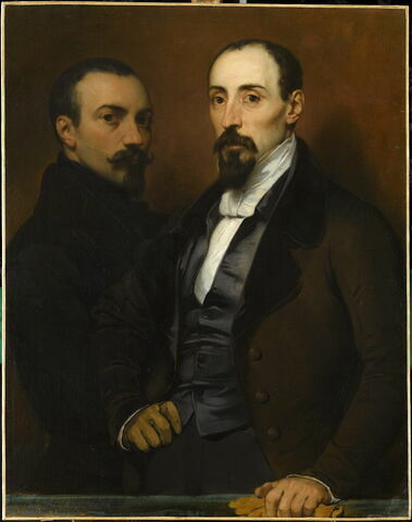 Portrait de l'artiste et de son frère Achille