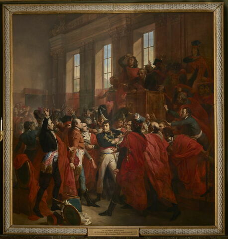 Bonaparte au Conseil des Cinq-Cents à Saint-Cloud, 10 novembre 1799, image 1/4