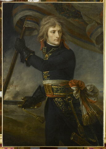 Le général Bonaparte au pont d'Arcole, 17 novembre 1796