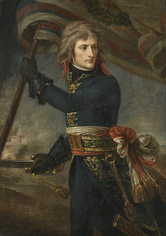 Le général Bonaparte au pont d'Arcole, 17 novembre 1796, image 2/4