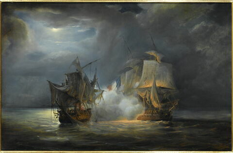 Combat de la frégate française La Vénus contre la frégate anglaise Le Ceylan, 17 septembre 1809