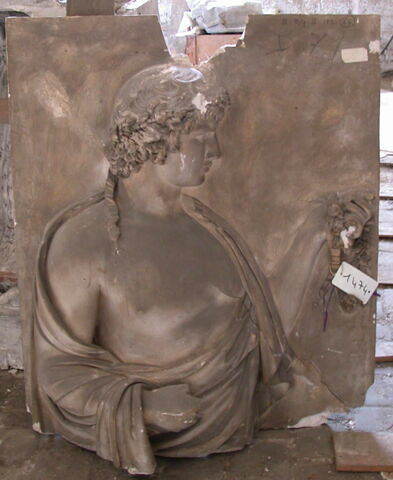 Relief dit “Antinoüs de la Villa Albani”