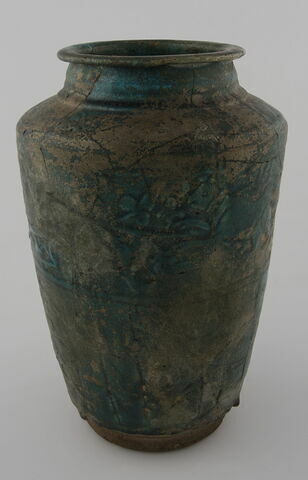 Vase bleu turquoise, image 1/1