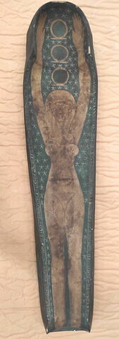 moulage du couvercle du sarcophage de Tenthapi Louvre E 84