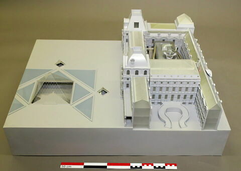 Projet architectural pour les nouvelles salles du département des Arts de l'Islam (non retenu), image 1/1