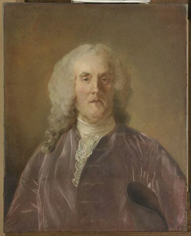 Portrait d'Abraham van Robais ( 1698-1779).