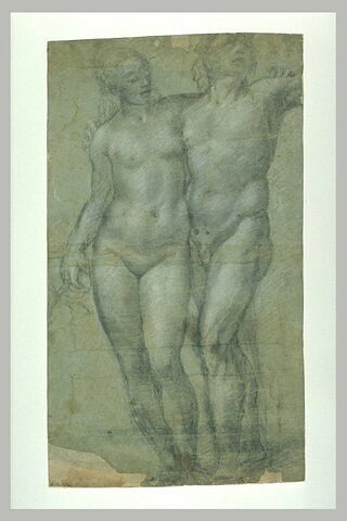 Adam et Eve debout, image 1/1