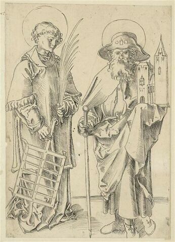 Saint Laurent et saint Sebald, patrons de Nuremberg, image 1/2