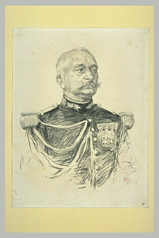 Portrait du colonel Meaux Saint-Marc