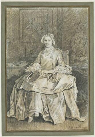 Portrait de Madame Berthelin de Neuville, née Marguerite Fouquet, image 1/2