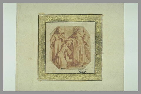 Sainte Catherine de Sienne recevant l'habit, image 1/1