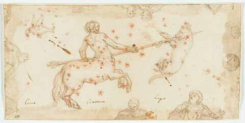 Constellation du Centaure et de l'Ourse, avec le Loup, image 1/2
