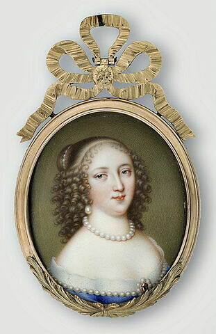 Portrait présumé de Mademoiselle de Montpensier
