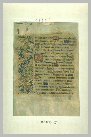 Texte manuscrit, image 2/2