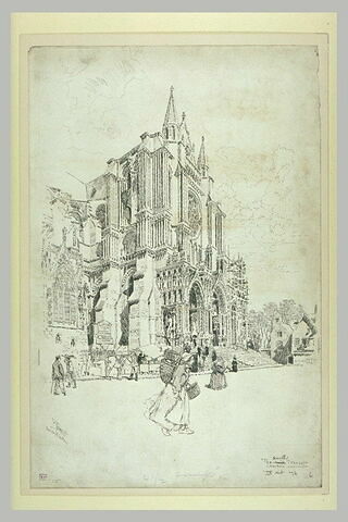 La cathédrale de Chartres : transept sud, image 1/1