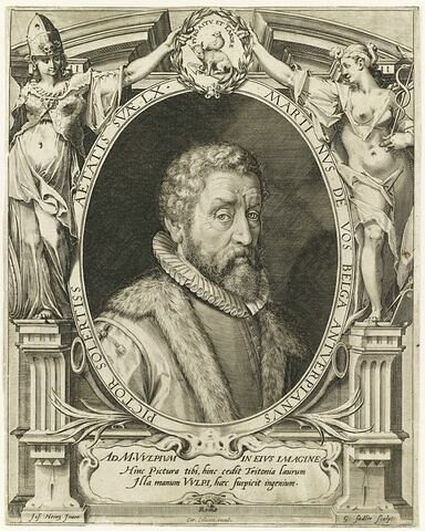 Martin de Vos, peintre (d'après Sadeler)