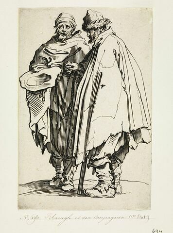 Les Gueux ou Mendiants : L'Aveugle et son compagnon, image 1/1