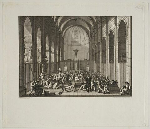 Mort de L'Escuyer dans l'église des Cordeliers à Avignon le 16 octobre 1791, image 1/1