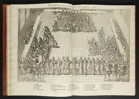 Le colloque tenu à Poissy, le 9 décembre 1561, image 1/1