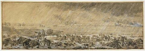 Eylau sous la neige, le 8 février 1807