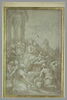 Adoration des bergers, avec le petit saint Jean et deux autres saints, image 2/2