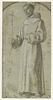 Moine tenant une croix et un livre : saint François, image 1/2