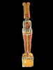 statue de Ptah-Sokar-Osiris ; figurine d'oiseau akhem, image 3/5