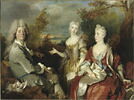 Portrait de famille, dit autrefois à tort : Le peintre, sa femme et sa fille, image 2/3