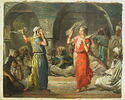 Danseuses mauresques à Constantine (Algérie). La danse aux mouchoirs., image 2/5