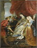 Thomyris reine des Scythes fait plonger la tête du roi perse Cyrus dans un vase rempli de sang, pour venger son fils, image 1/3