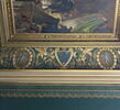 Plafond : François Ier, accompagné de la reine de Navarre, sa soeur, et entouré de sa cour, reçoit les tableaux et les statues rapportés d'Italie par le Primatice, image 3/22