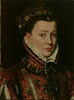 Portrait d'Élisabeth de Valois (1545 1568), fille de Henri II, roi de France, femme de Philippe II, roi d'Espagne, image 3/4
