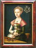 Portrait d'une jeune femme de Lübeck tenant un oeillet, image 5/6