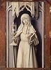 Emérencie, mère de sainte Anne. Revers en grisaille : Sainte Claire, image 3/5