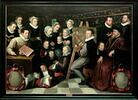 Portrait d'Otto van Veen à son chevalet, entouré des siens, image 7/8