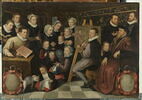 Portrait d'Otto van Veen à son chevalet, entouré des siens, image 1/8