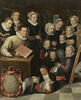 Portrait d'Otto van Veen à son chevalet, entouré des siens, image 2/8
