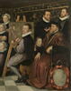 Portrait d'Otto van Veen à son chevalet, entouré des siens, image 3/8