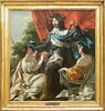 Louis XIII entre deux figures de femmes symbolisant la France et la Navarre, image 2/3