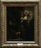 L'Archange Raphaël quittant la famille de Tobie ou Tobie et sa famille prosternés devant l’ange, image 3/8