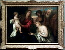La Vierge, l'Enfant Jésus et les trois repentants (David, la Madeleine et le Fils prodigue), image 2/3