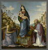 Saint Jérôme et saint Zénobe adorant l'enfant Jésus dans les bras de la Vierge, image 1/6