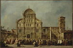 La Procession du doge de Venise à l'église de San Zaccaria, le jour de Pâques, image 3/3